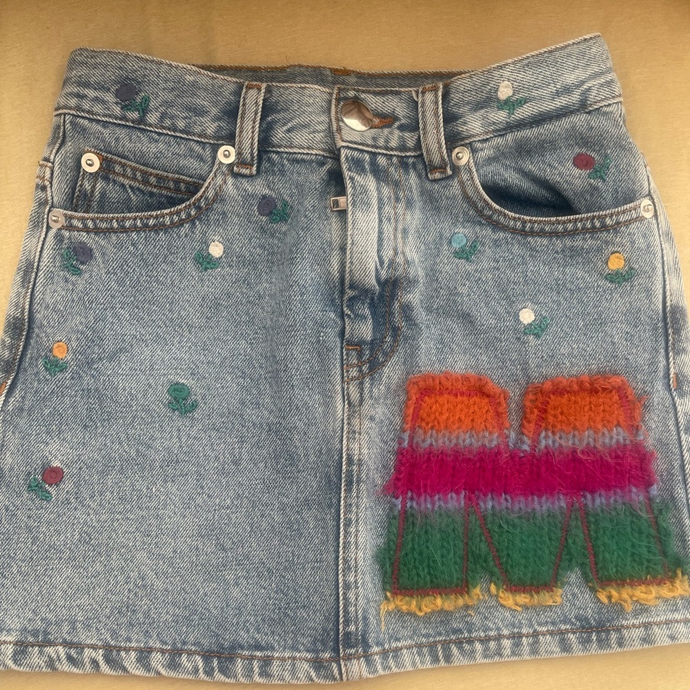 Denim Marni girls Skirt